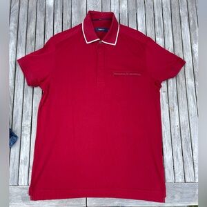 Ermenegildo Zegna Red Polo Shirt